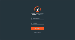 Desktop Screenshot of de.webcockpit.net