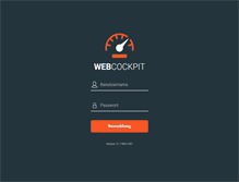 Tablet Screenshot of de.webcockpit.net